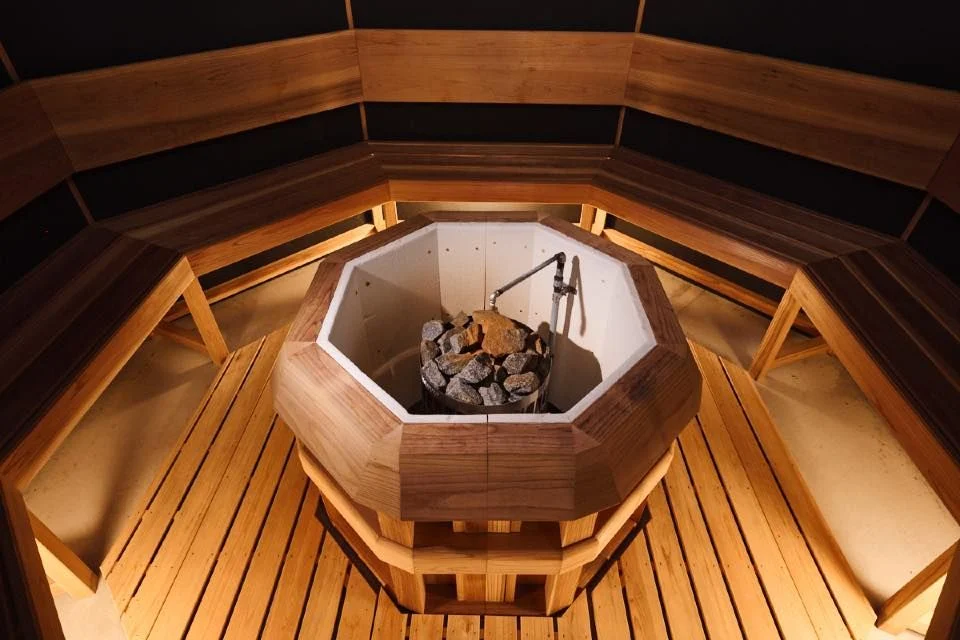 SHIAGARU SAUNA福岡天神_サウナ_ストーブ